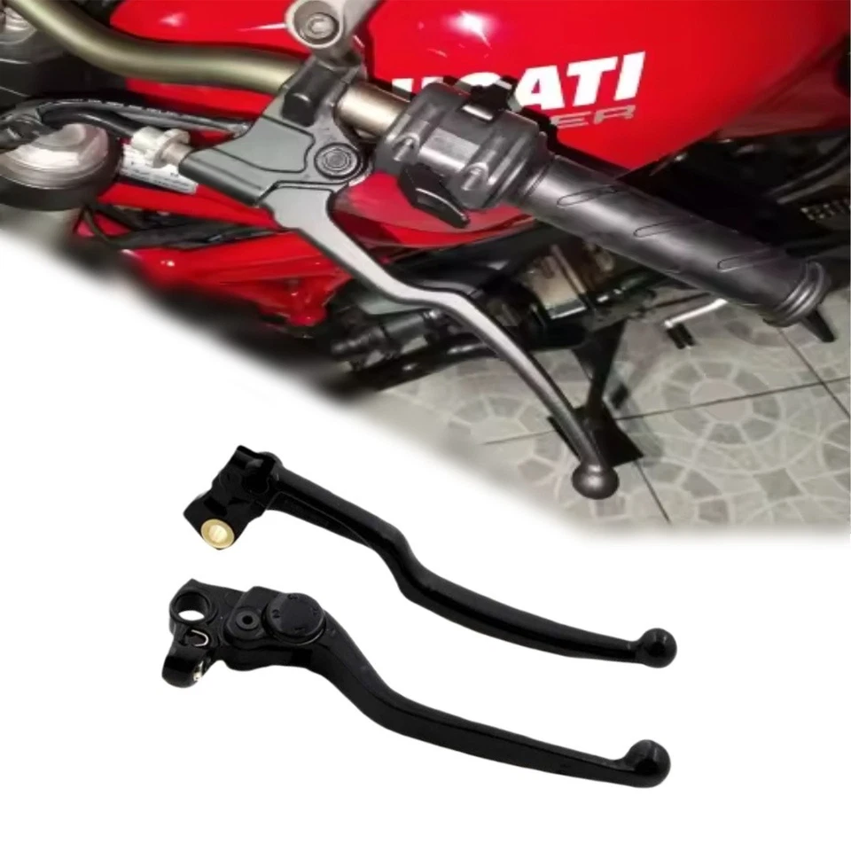 CNC Folding Adjust Clutch Brake Lever For Ducati Monster821 Monster797 2014-2020 - Image 1 of 4