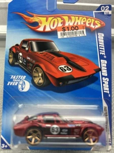 Hot Wheels Corvette Grand Sport Faster Than Ever 2010 Red 63 Race Car New Sealed - Picture 1 of 7
