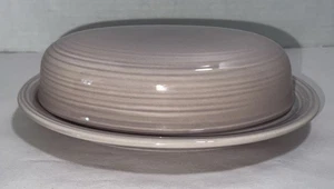 Butterdose Franciscan REFLECTIONS USA. ?Graulich Dusty Lavender Farbe? - Bild 1 von 14