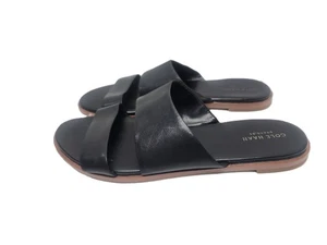 Cole Haan Grand OS Anica Slip On Slide Sandal Classic Leather Womens Size 9B - Picture 1 of 9
