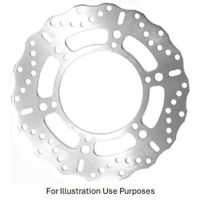 Disco de freio dianteiro de contorno sólido EBC (16) dianteiro esquerdo para Honda CBR 250 R MC17 1987 - Imagem 1 de 2