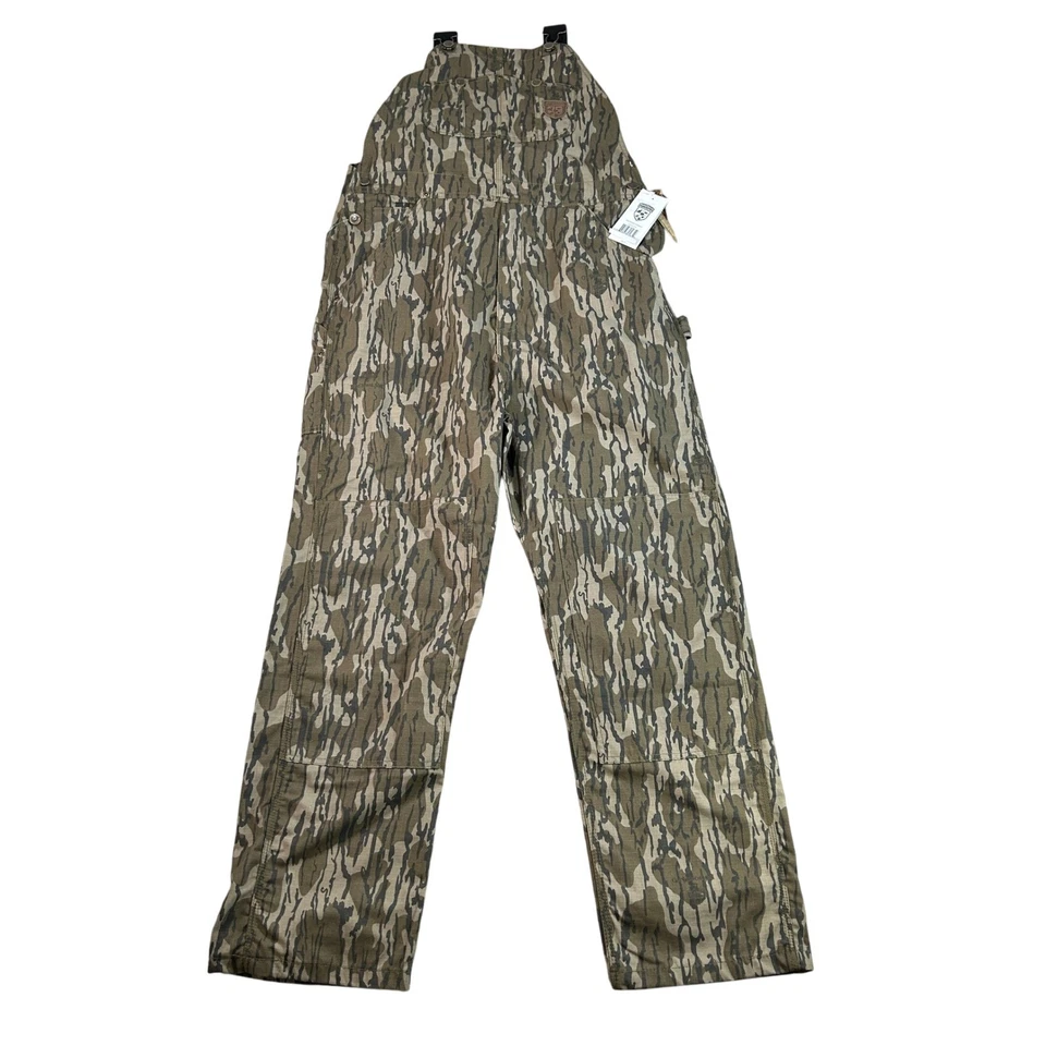 Gamekeeper Old School Overalls Mossy Oak 迷彩围兜狩猎场穿 XXXL 3X — 第 1/4 张图片
