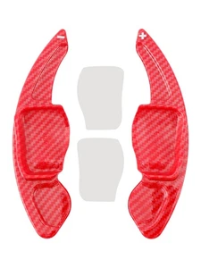 Carbon Look Lenkrad Paddle Shifter Erweiterung Für VW Golf 6 Tiguan CC - Picture 1 of 13