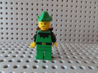 LEGO Figur Castle Forestman Waldläufer  + Korb alt braun cas131a 6066 - Bild 1 von 2