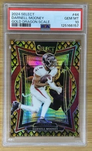 2024 Select - Concourse Darnell Mooney #44 GOLD Dragon Scale /10 PSA 10 🔥 - Picture 1 of 2