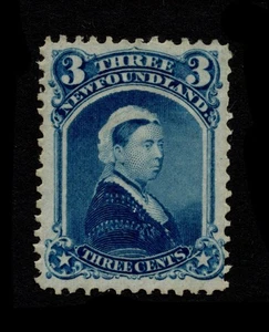 NEWFOUNDLAND 1868-73 3c QUEEN, SG 37, FRESH MINT, CAT. £300 - Picture 1 of 1