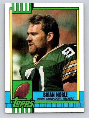 1990 Topps #151 Brian Noble Green Bay Packers - Image 1 of 2