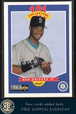Ken Griffey Jr. 1997 Collector's Choice #244 Seattle Mariners Legend HOF - Image 1 of 2