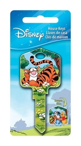 Hillman 87629 Brass #KW1/KW10 Tigger Bounce Single Sided Blank Key (Pack of 5) - Picture 1 of 1