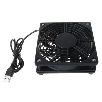 Router TV Box PC Cooling Fan for DC 5V USB Power Fans 120mm 12035 2500Rpm Radiat - Image 1 of 4