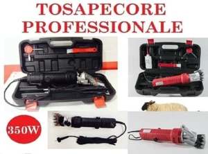 TOSAPECORE MACCHINA TOSATRICE TOSA PECORE PECORA OVINI CAPRE PROFESSIONALE 350W - Foto 1 di 1