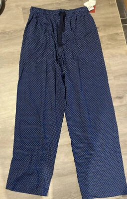 Pantalones de dormir de algodón para hombre IZOD M NWT Foto 1 de 2