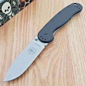 BRK Designed by ESEE Avispa Folding Knife 3.5" AUS-8 Steel Blade GRN Handle 1301 - Picture 1 of 11