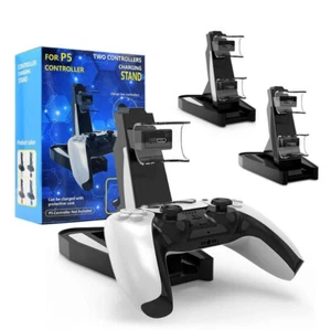 Playstation 5 Dual Controller Stand & Charging Station Sony PS5 - Picture 1 of 10