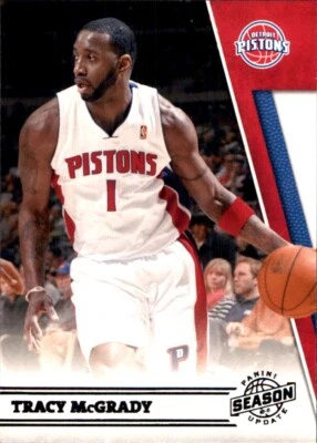 2010-11 Panini Season Update #52 Tracy McGrady DETROIT PISTONS - Image 1 of 2