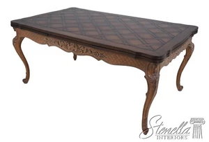 L62881EC: French Style Carved Base Dining Room Table - Picture 1 of 23