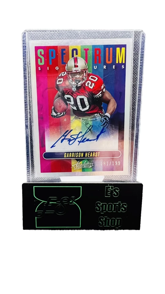 2023 Panini Absolute Garrison Hearst Spectrum Signatures /199 #SPEC-GH 49ers - Image 1 of 2