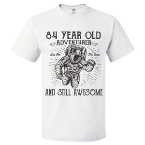 Camiseta de regalo de cumpleaños 84 para aventurero de 84 años - Imagen 1 de 2