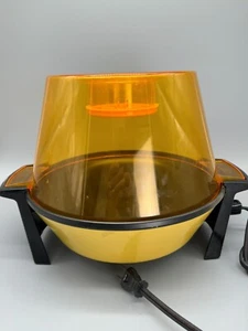 Hamilton Beach Butter-Up Popcorn Maker Yellow Base Model 500 Tested Works - Picture 1 of 7
