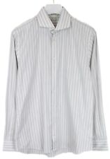 SUITSUPPLY Cotton Blend Extra Slim Fit Formal Shirt Men's 42 / 16 1/2 Cutaway