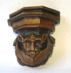 Bat Corbel Reproduction Medieval Misericord Carving Unique Gothic Collectable - Picture 1 of 4