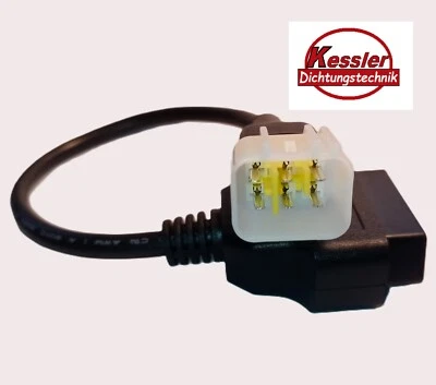 OBD2 Adapter Delphi ECU 6 Pin Motorrad - Bild 1 von 4