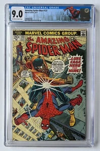Amazing Spider-Man #123, VF/NM, CGC 9.0, Key - Gwen Stacy’s Funeral - Imagen 1 de 4