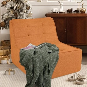 Compressed Lazy Sofa in A Box Boneless Couch Comfy Single Sofa Chairs Bedroom US - Picture 1 of 53