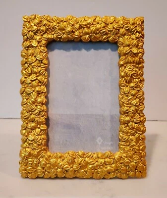 美丽的装饰 ROCOCO 风格金色树脂图片框架一种! — 第 1/4 张图片