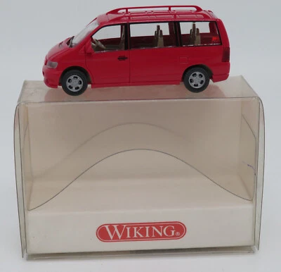 Micro WIKING Ho 1/87 Mercedes-benz MB V 230 Classe Mini Autobus Rosso #2880323 - Immagine 1 di 4