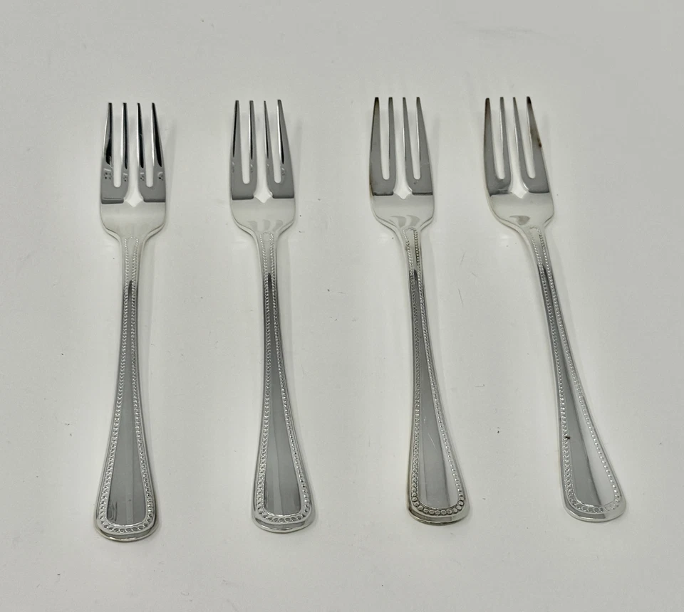 Oneida Patrician Silverplate Set of 4 Dessert Forks 6 3/4" - Image 1 of 1