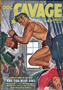 DOC SAVAGE Pulp Magazine Mar 1942 High Grade - Picture 1 of 2