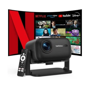 Netflix Officially Licensed Projector,BETTDOW Closed-Design Projector with Wi... - Picture 1 of 8