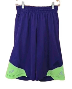 Nike Jordan Jumpman CP3 Chris Paul pantaloncino viola verde argento uomo taglia small - Foto 1 di 8