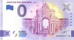 0 Euro Schein Lissabon · Arco da Rua Augusta Portugal Souvenir o Null € Banknote - Bild 1 von 2