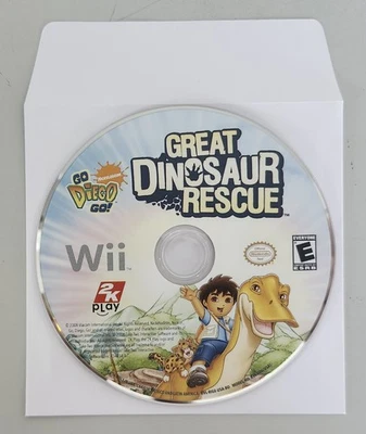 Go Diego Go!: Great Dinosaur Rescue Nintendo Wii Disc Only - Image 1 of 2
