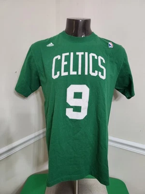 Camiseta verde Adidas Rajon Rondo #9 Boston Celtics NBA grande  Foto 1 de 2