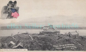 Beacon NY - CASINO ON MOUNT BEACON - Postcard Matteawan Pre Hotel - Picture 1 of 2
