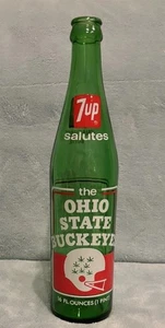 Vintage Ohio State Buckeyes 7Up Salutes Commemorative Bottle - Picture 1 of 5