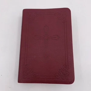 Holy Bible NIV Reddish Italian Duo-Tone 2011 Biblica Zondervan Red Letter - Picture 1 of 9
