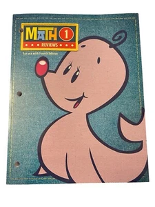 MATH 1 REVIEWS WORKBOOK~4th Edition~BJU Press~1st Grade Homeschool~NEW - Picture 1 of 2