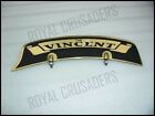 NEW VINCENT BRASS FRONT MUDGUARD NUMBER PLATE