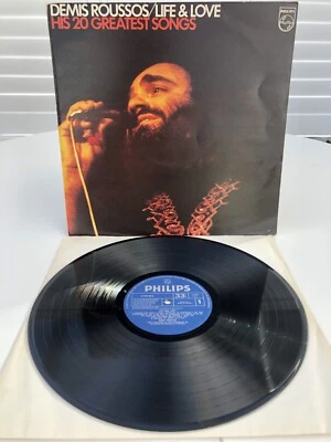 DEMIS ROUSSOS LIFE & LOVE  Philips records  9199 873 -1978 VINYL LP  EX EX - Image 1 of 4