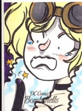 2018 Cryptozoic DC Bombshells Series 2 Sketch Card Fidelis Harley Quinn