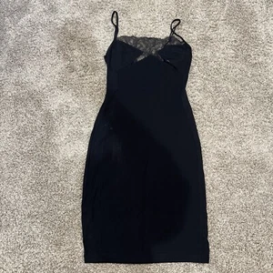 La Perla Women’s Black Nylon Blend Slip Dress US Size Small $498 *defect* - Picture 1 of 7