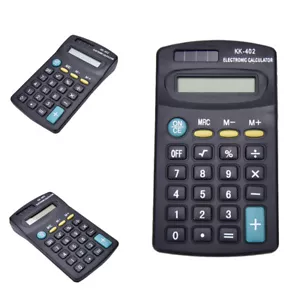 École à piles/OffAY de mini calculatrice électronique de 8 chiffres de poche - Photo 1/8