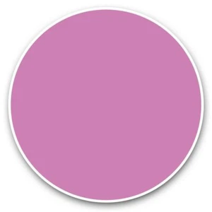 2 x Vinyl Stickers 20cm - Light Purple Colour Block #45553 - Afbeelding 1 van 8