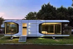 Luxury Mobile House Tiny Home futuristic prefabricated Modern Tiny House - Picture 1 of 10