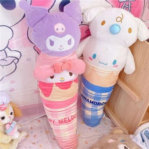 Kuromi Melody Cinnamonroll Plush Doll Throw Pillow Ice Cream Cushion Gift 90cm - Picture 1 of 15