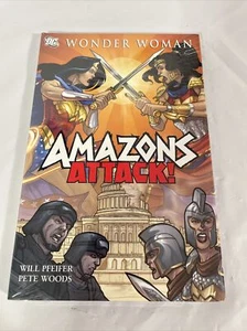 Wonder Woman Amazons Attack DC Hardcover NEU VERSIEGELT Will Pfeifer Pete Woods - Bild 1 von 2